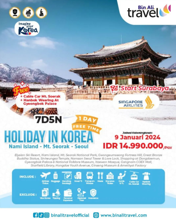 Holiday in Korea